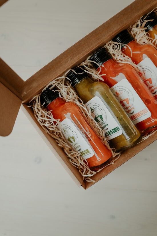 Set of 6 sauces