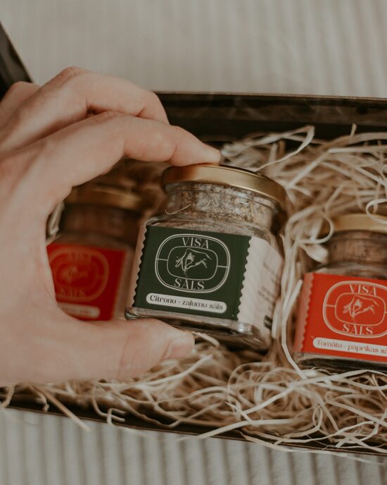 Citronu - zaļumu sāls burciņā, 80 g 
